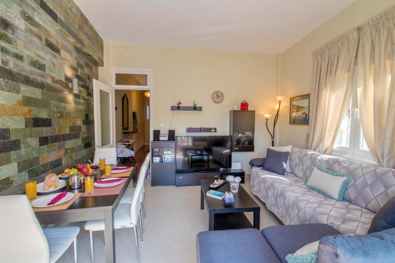 Apartament Loggos Panoramic Views Electra by Konnect Longós Zewnętrze zdjęcie